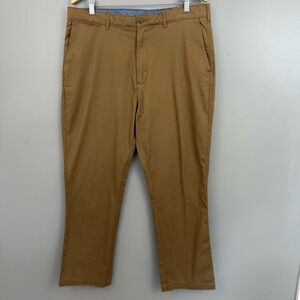 Cremieux Comfort Stretch Chino Pants Men’s 36x30 Camel Brown Madison Fit